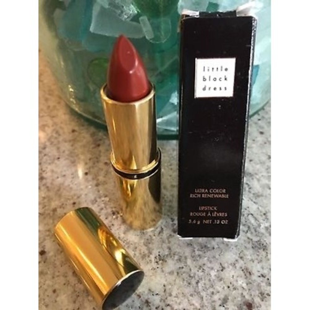 Avon Little Black Dress Ultra Color Rich Renewable Lipstick In Vogue (N) Red